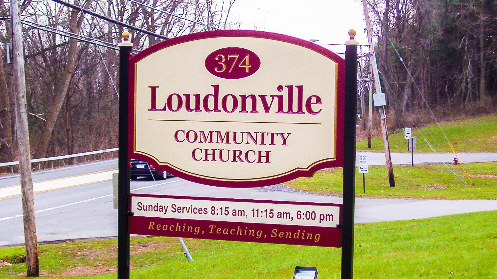 Carved Wood Signs Albany Saratoga Regions One Day Signs